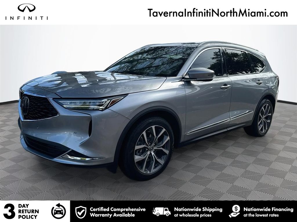 Silver Metallic 2024 Acura MDX SUV / Crossover Front-Wheel Drive Automatic