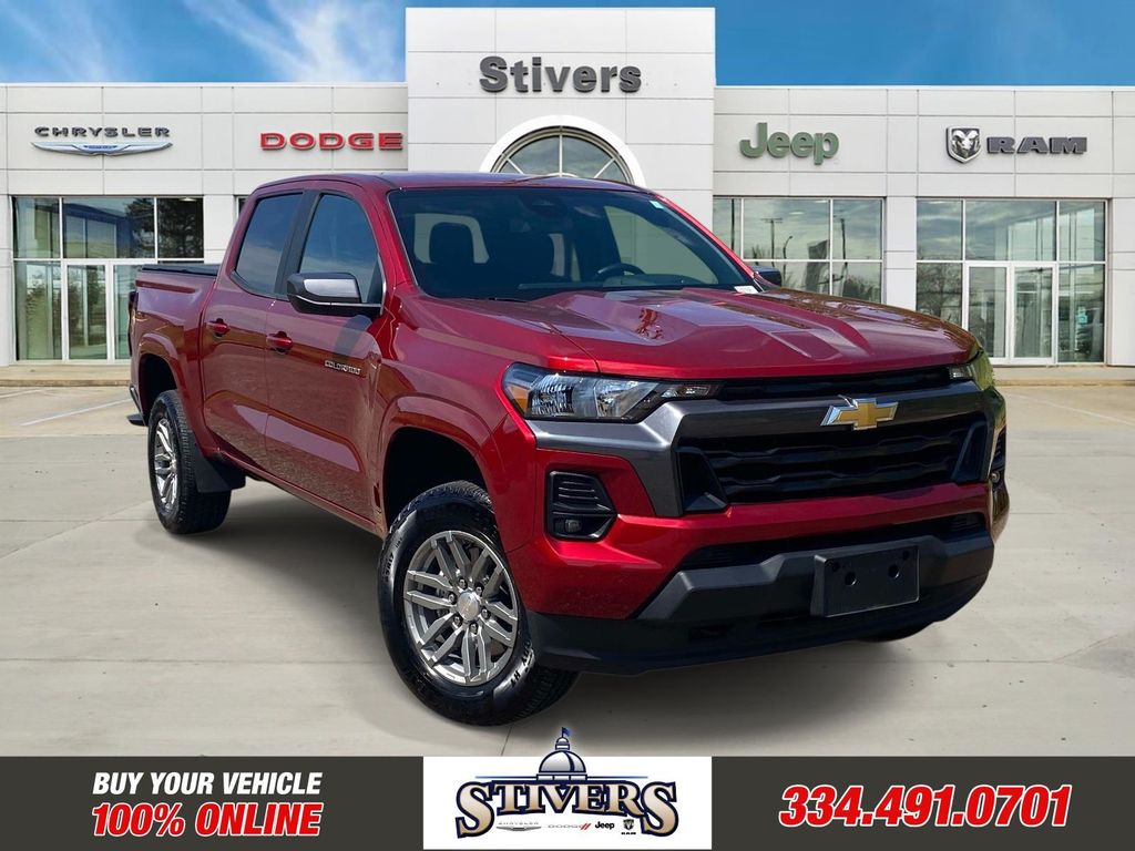 Radiant Red Tintcoat 2023 Chevrolet Colorado Pickup Truck Four-Wheel Drive 8-Speed Automatic