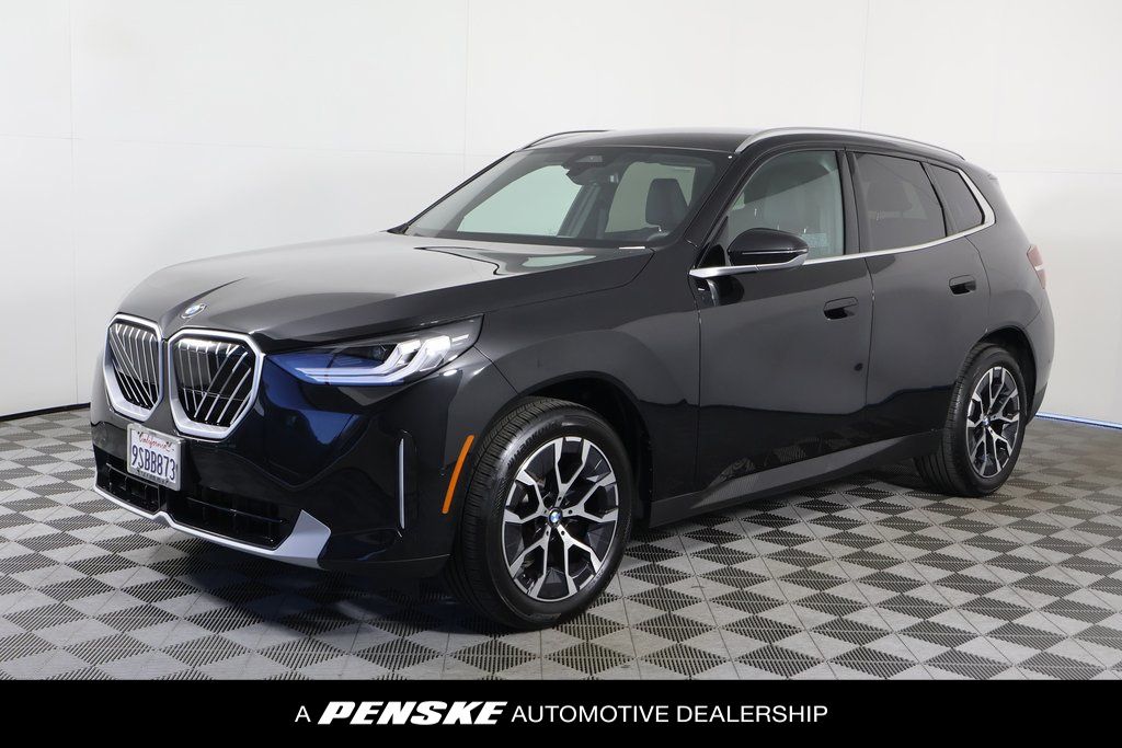 Black Sapphire Metallic 2025 BMW X3 30 xDrive SUV / Crossover All-Wheel Drive 8-Speed Automatic