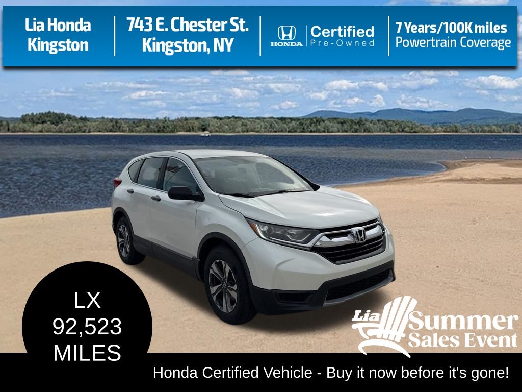 White Diamond Pearl 2018 Honda CR-V SUV / Crossover Front-Wheel Drive Continuously Variable Transmission