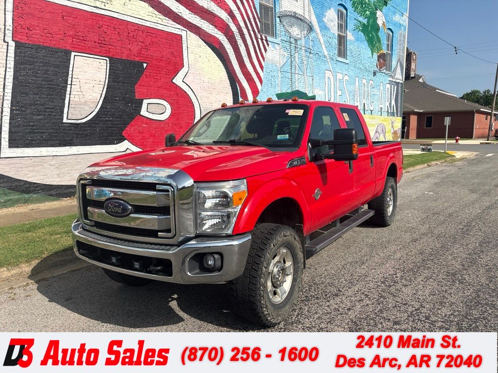 Race Red 2016 Ford F-250 Super Duty Pickup Truck Four-Wheel Drive 6-Speed Automatic Overdrive