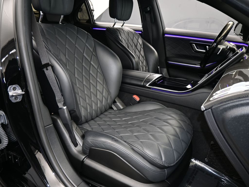 Used 2022 Onyx Black/Mojave Silver Mercedes-Benz S 580 image 55