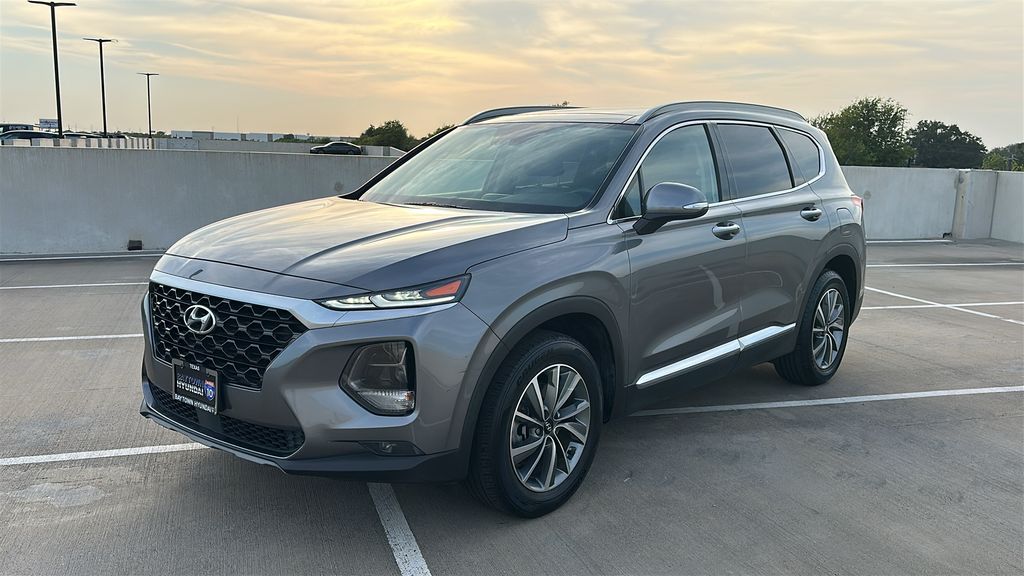 2019 Hyundai Santa Fe Limited Gray at DeMontrond Gulf Freeway