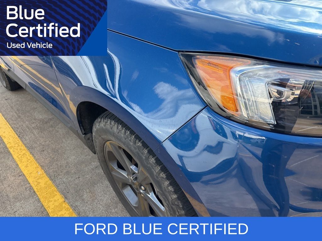 2024 Ford Edge SEL Blue at Shottenkirk Kia Fort Bend
