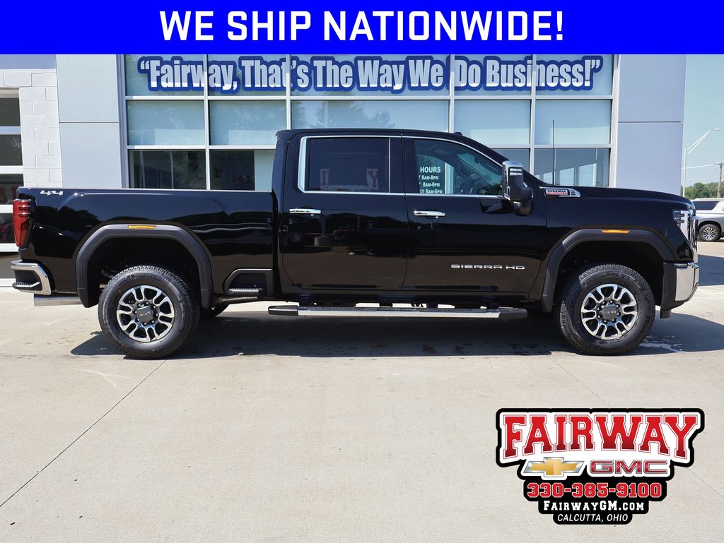 Onyx Black 2026 GMC Sierra 3500HD Pickup Truck Four-Wheel Drive Automatic
