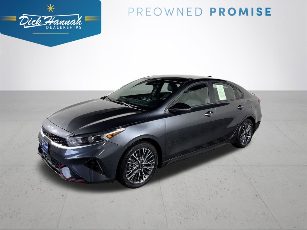 Gravity Gray 2024 Kia Forte GT-Line FWD Sedan Front-Wheel Drive Continuously Variable Transmission