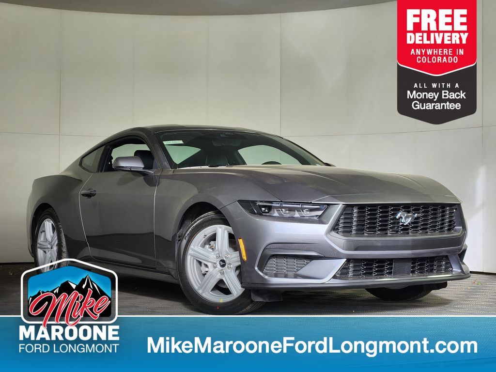 Carbonized Gray Metallic 2026 Ford Mustang EcoBoost Premium Fastback RWD Coupe Rear-Wheel Drive Automatic