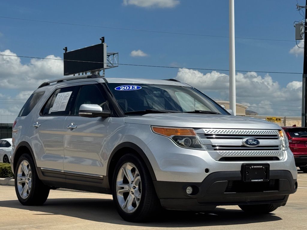 2013 Ford Explorer Limited Silver at DeMontrond Automotive Group