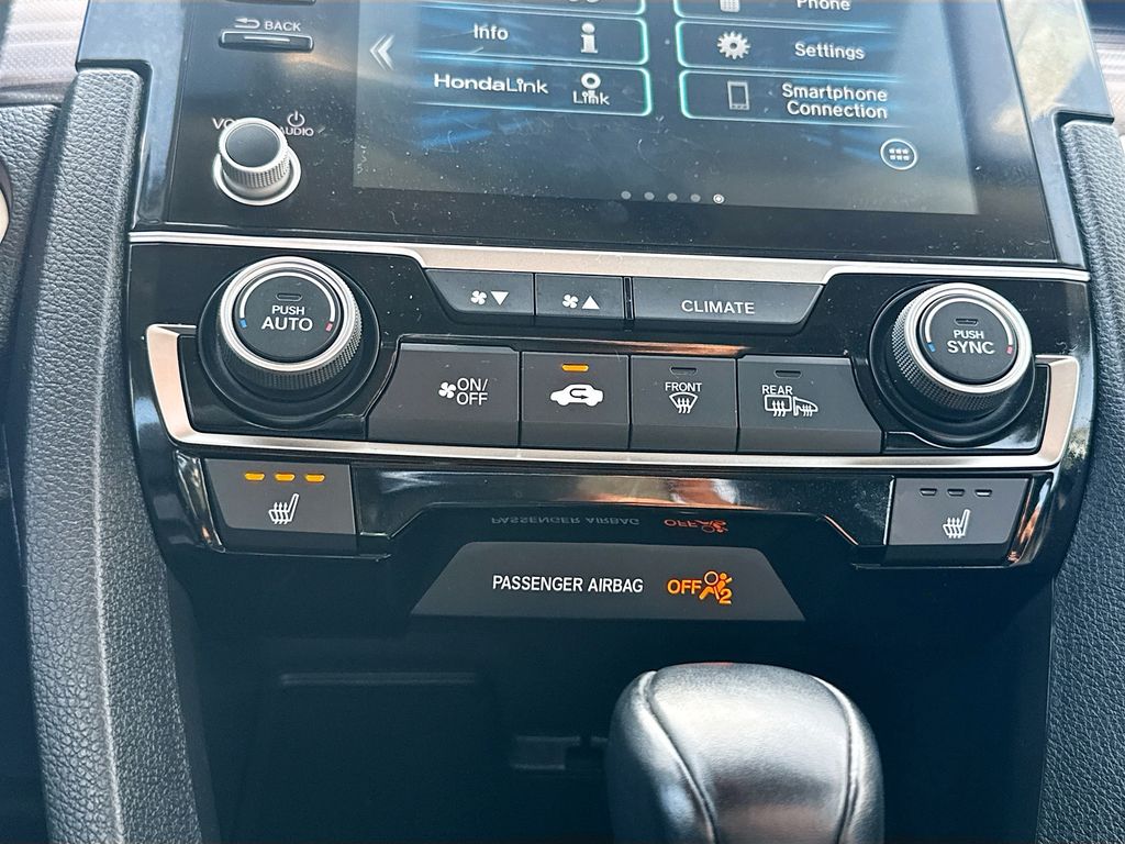 2020 Honda Civic EX-L White at Community Honda