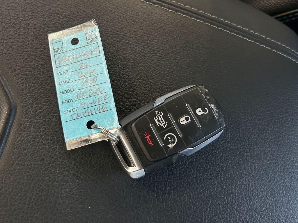 Used 2026 Billet Silver Metallic Clearcoat Ram Rebel image 10