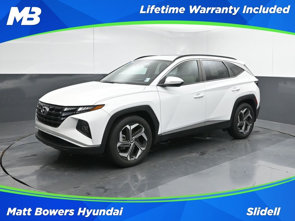 Serenity White Pearl 2023 Hyundai Tucson SUV / Crossover Front-Wheel Drive 8-Speed Automatic
