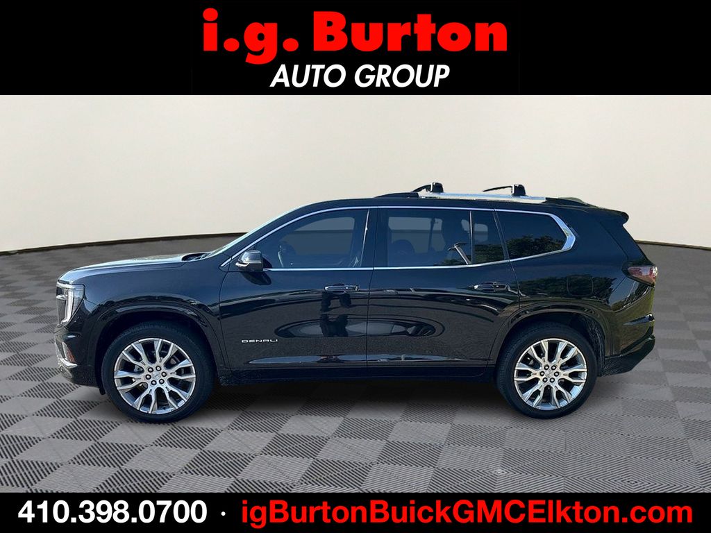 Black (Ebony Twilight Metallic) 2025 GMC Acadia Denali AWD SUV / Crossover Four-Wheel Drive 8-Speed Automatic