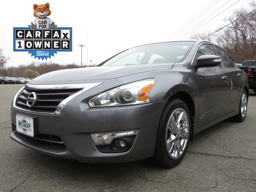 Gray (Gun Metallic) 2014 Nissan Altima 2.5 SL Sedan Front-Wheel Drive Continuously Variable Transmission