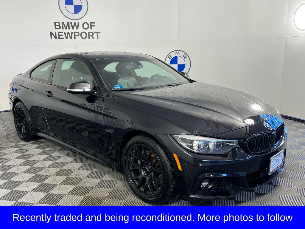 Black Sapphire Metallic 2018 BMW 4 Series Coupe All-Wheel Drive 8-Speed Automatic
