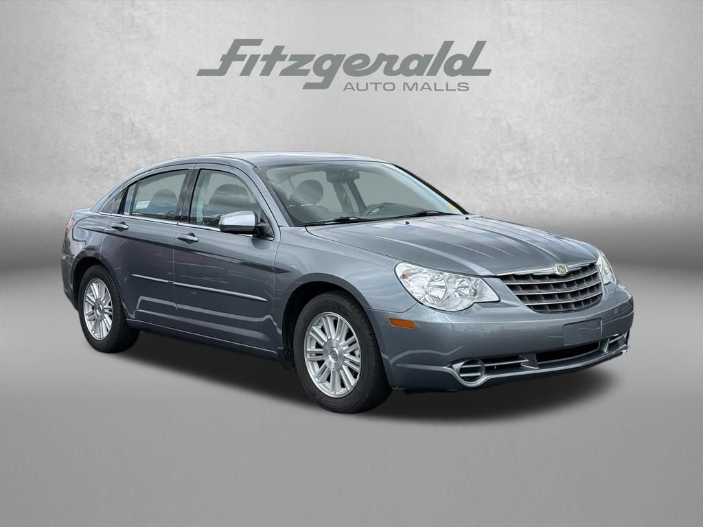 Silver Steel Metallic Clearcoat 2007 Chrysler Sebring Sedan Front-Wheel Drive 4-Speed Automatic