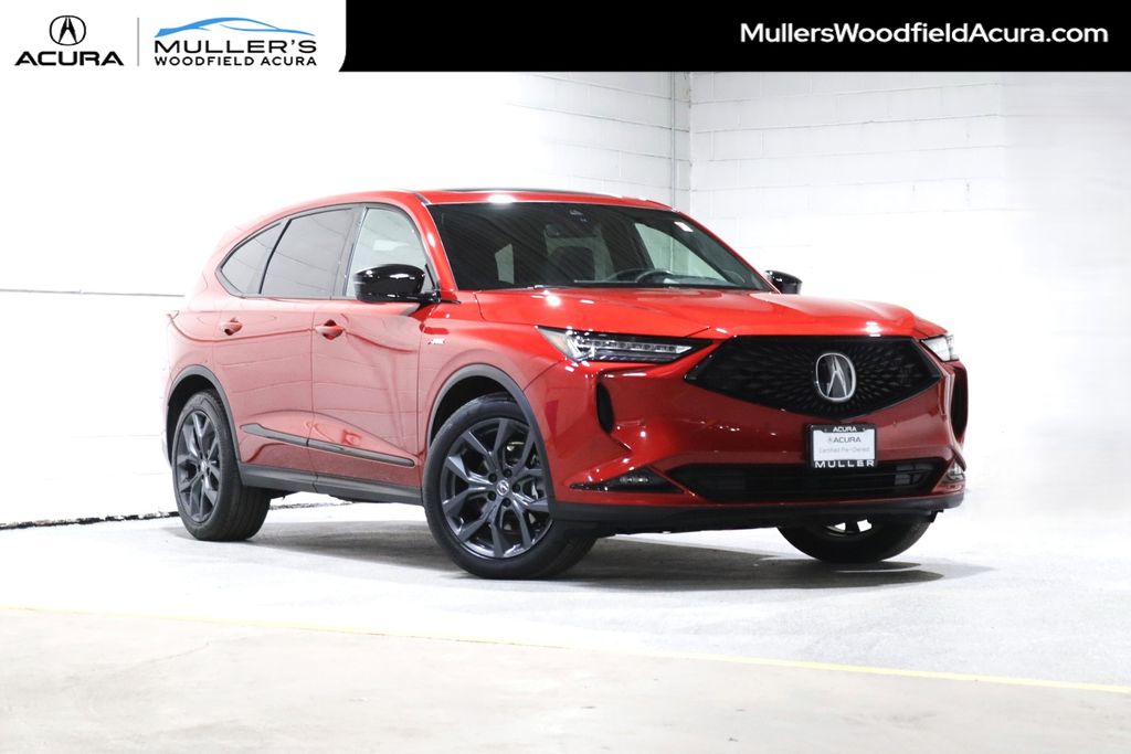 Performance Red Pearl 2023 Acura MDX SH-AWD with A-SPEC Package SUV / Crossover All-Wheel Drive Automatic