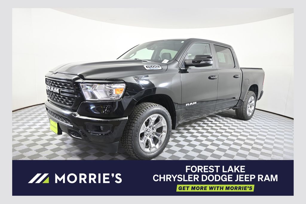 Diamond Black 2024 RAM 1500 Pickup Truck Four-Wheel Drive 8-Speed Automatic