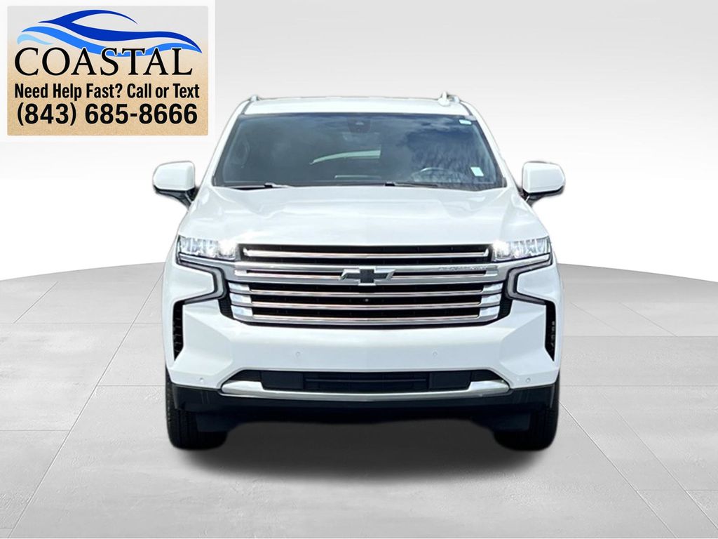 2021 Chevrolet Tahoe High Country White at Mazda of Columbia