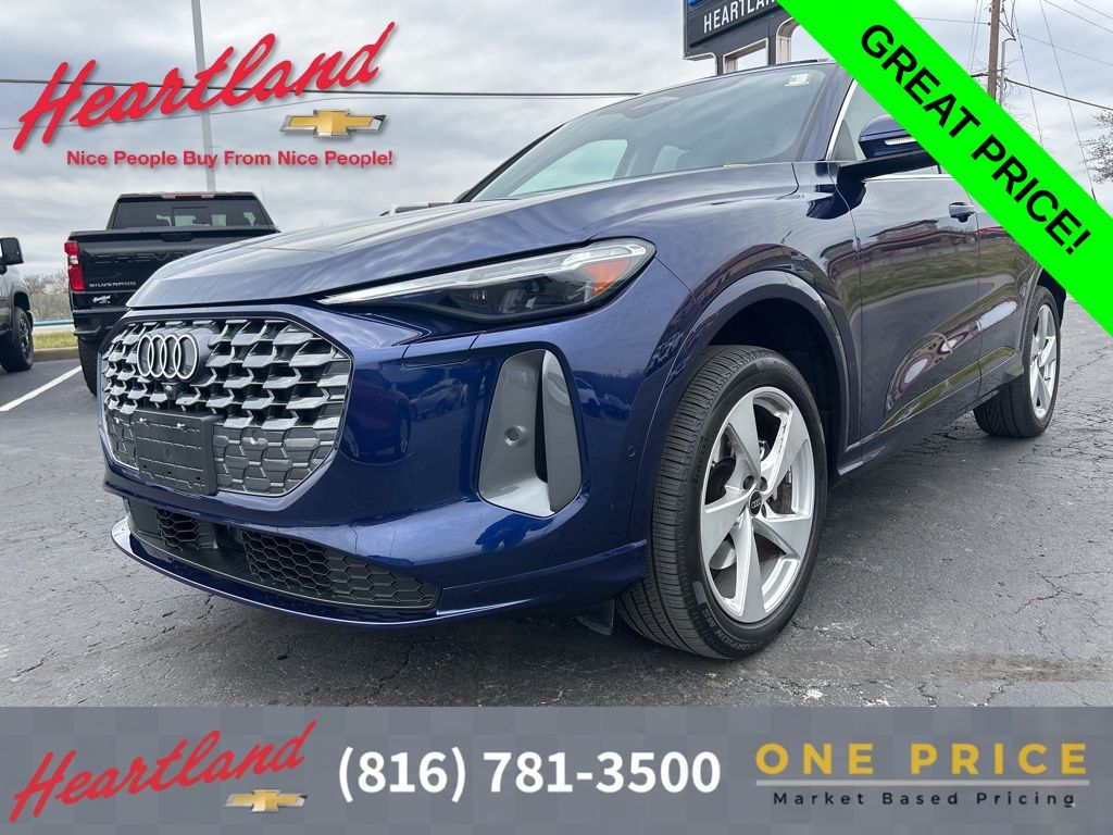 Ultra Blue Metallic 2025 Audi Q5 quattro Premium Plus 40 TFSI SUV / Crossover All-Wheel Drive 7-Speed Automatic