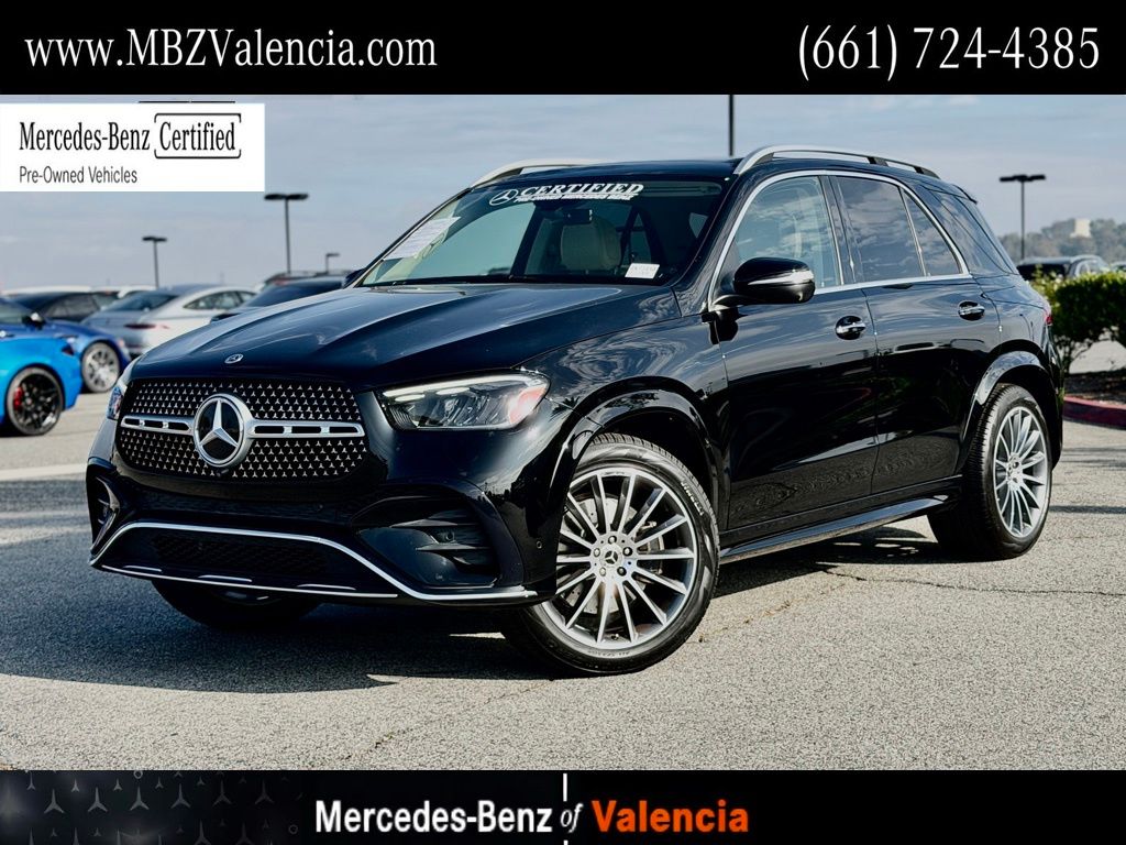 Black 2024 Mercedes-Benz GLE 350 4MATIC SUV / Crossover All-Wheel Drive 9-Speed Automatic