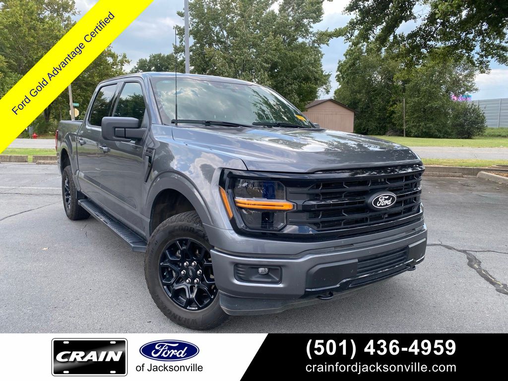 Gray Metallic 2025 Ford F-150 Pickup Truck Four-Wheel Drive Automatic