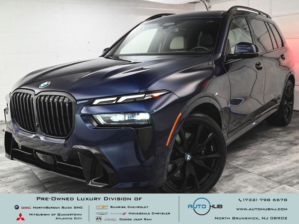 Tanzanite Blue II Metallic 2024 BMW X7 xDrive40i AWD SUV / Crossover All-Wheel Drive 8-Speed Automatic