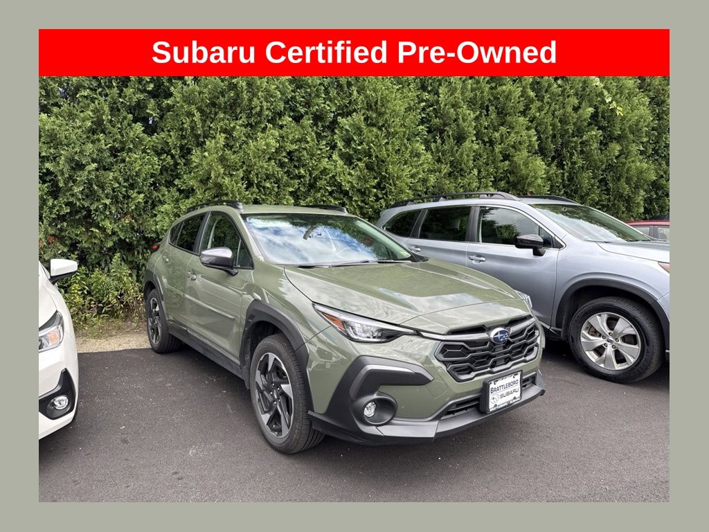 Alpine Green 2025 Subaru Crosstrek SUV / Crossover All-Wheel Drive Continuously Variable Transmission