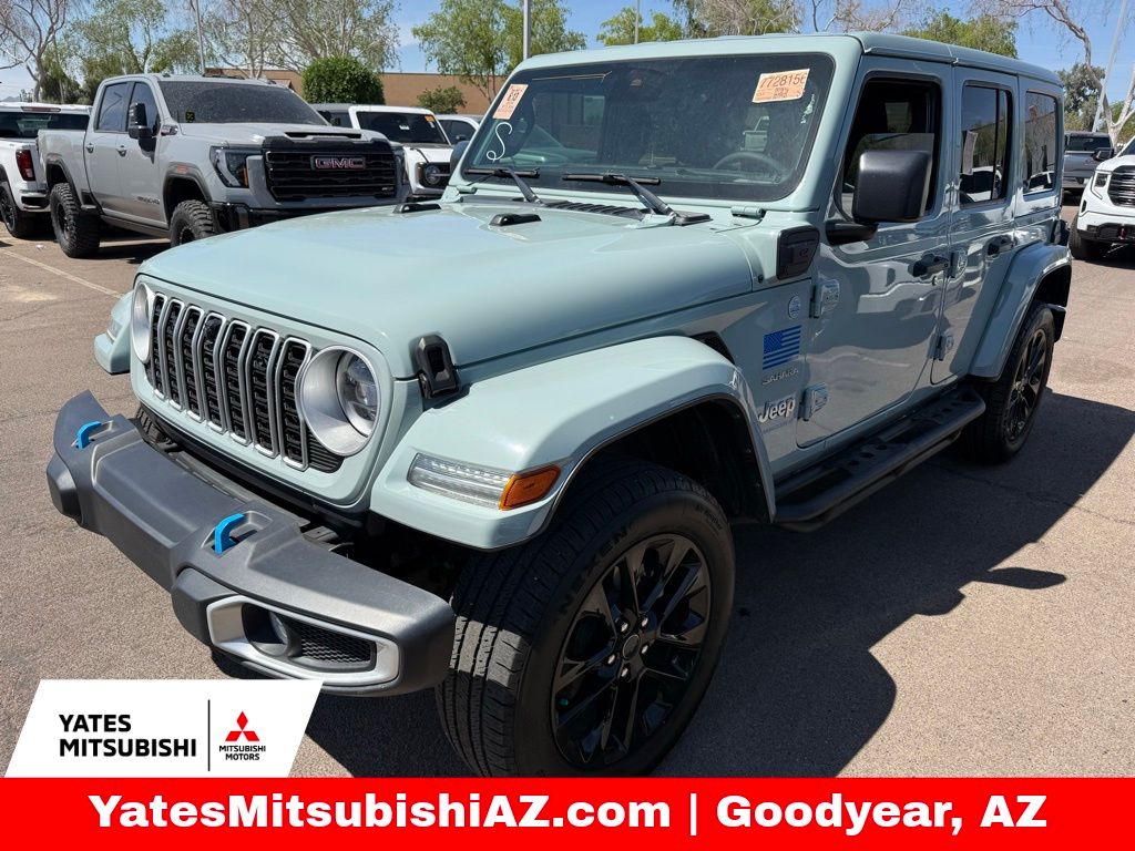 Earl Clearcoat 2024 Jeep Wrangler 4xe Sahara 4WD SUV / Crossover Four-Wheel Drive 8-Speed Automatic