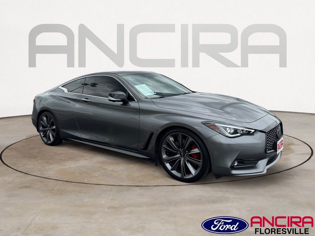 Used Car 2021 Infiniti Q60  Red Sport 400 For Sale Under $30,000 In Floresville, Texas