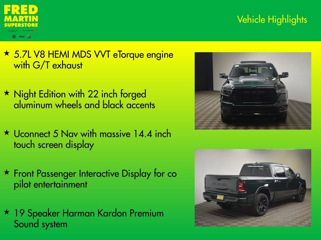new 2026 Ram 1500 car, priced at $70,394