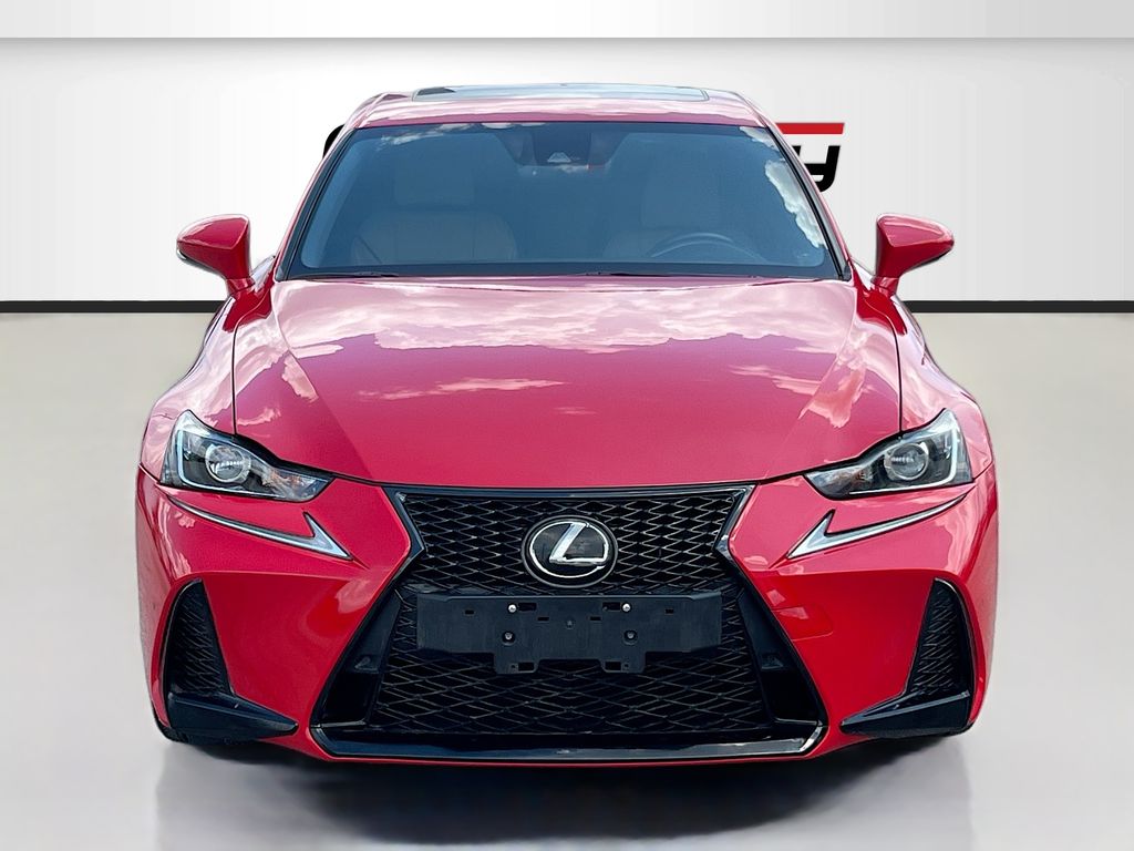 2019 Lexus IS 350 Red at Westside Lexus