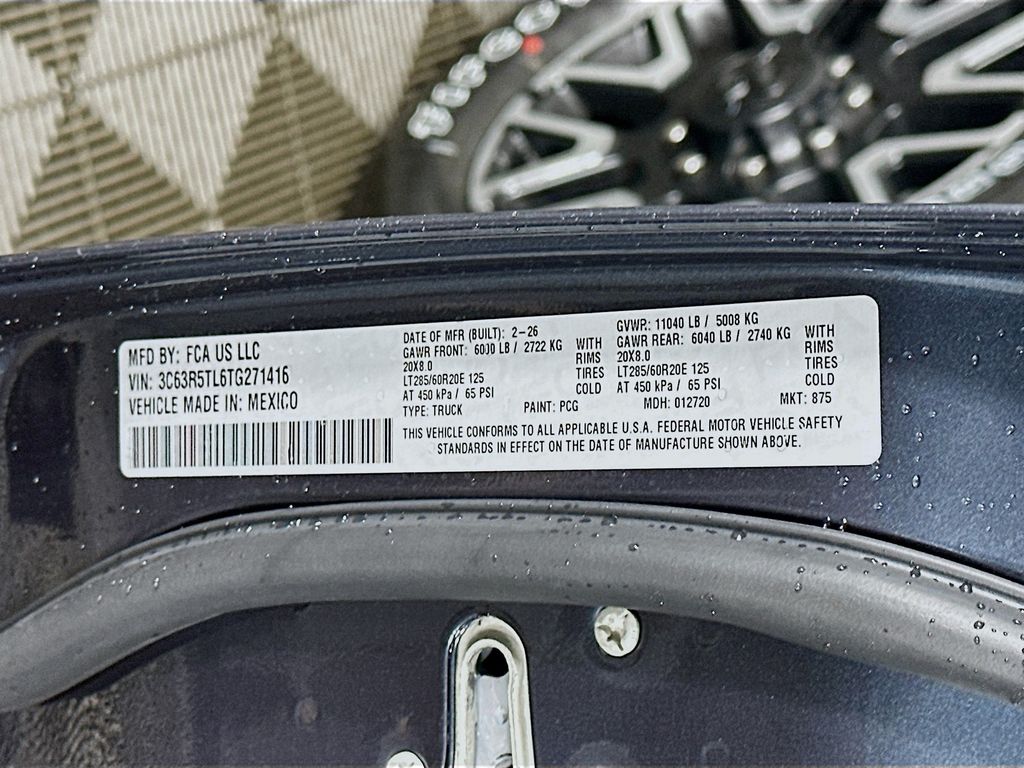 New 2026 Blue Ram Limited Longhorn 14in image 19