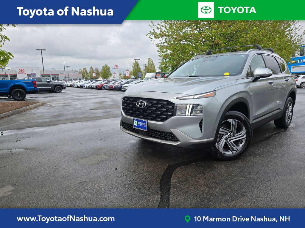 Shimmering Silver 2023 Hyundai Santa Fe SUV / Crossover All-Wheel Drive 8-Speed Automatic