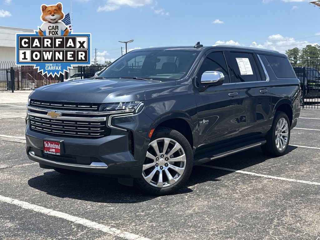 Shadow Gray Metallic 2021 Chevrolet Suburban SUV / Crossover 4X2
