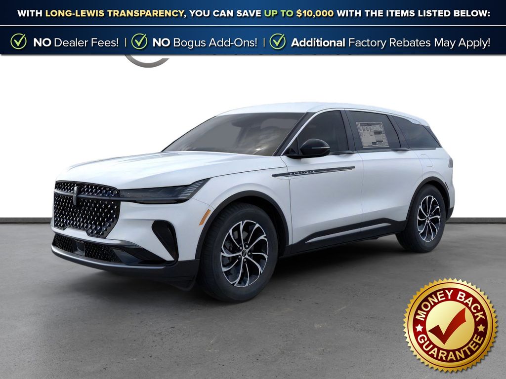 White Platinum Clearcoat Metallic 2026 Lincoln Nautilus SUV / Crossover All-Wheel Drive 8-Speed Automatic