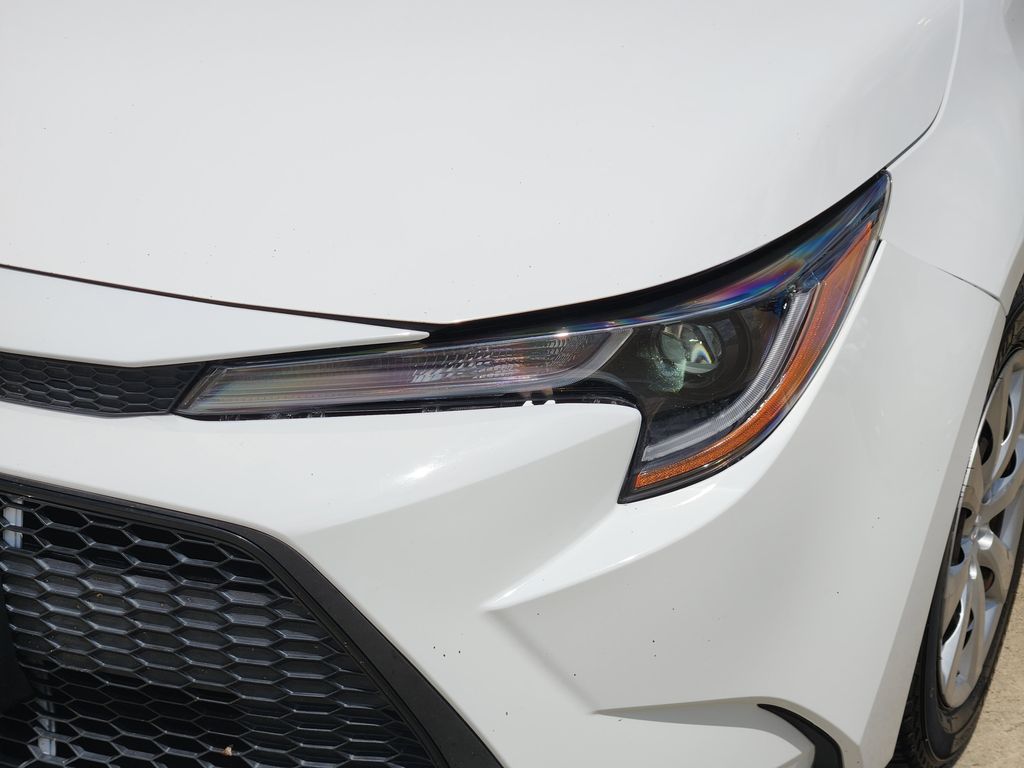 2021 Toyota Corolla LE White at Community Toyota