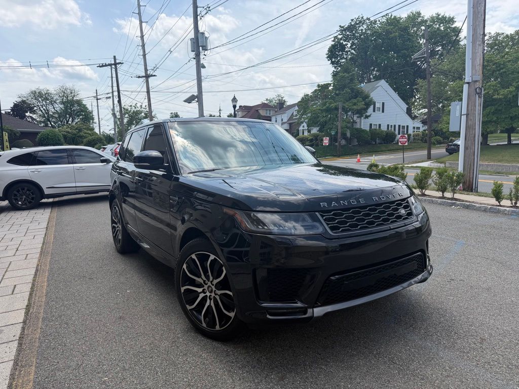 Black 2022 Land Rover Range Rover Sport HSE Silver Edition AWD Pickup Truck All-Wheel Drive 8-Speed Automatic