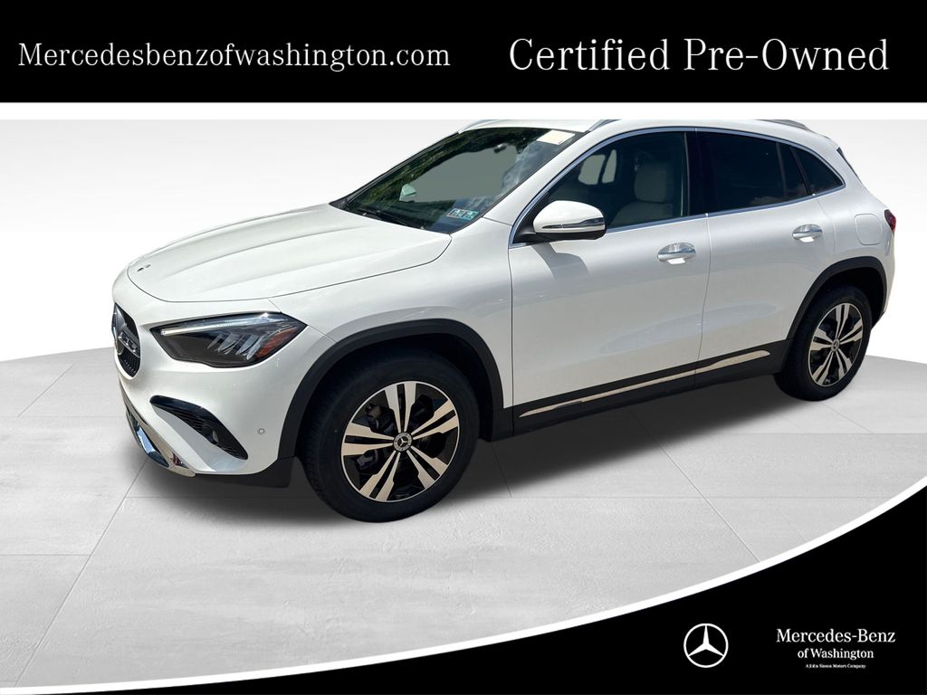 Polar White 2025 Mercedes-Benz GLA SUV / Crossover All-Wheel Drive 8-Speed Dual Clutch