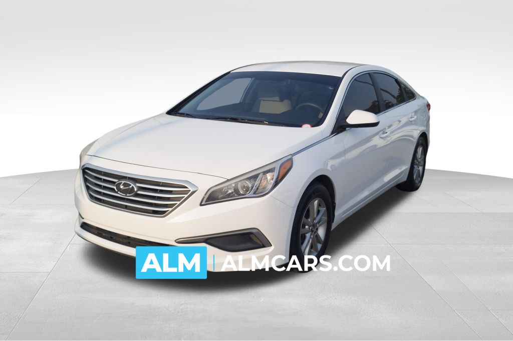 Quartz White Pearl 2016 Hyundai Sonata SE FWD Sedan Front-Wheel Drive 6-Speed Automatic