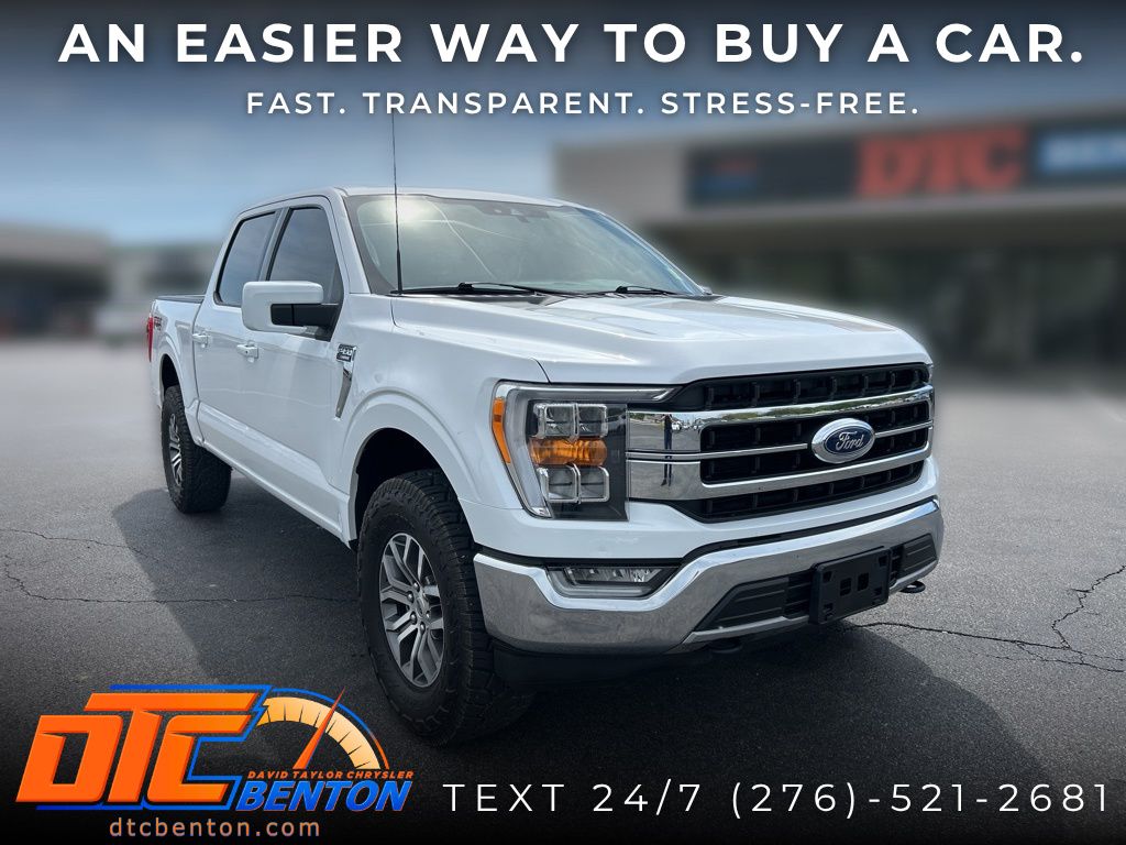 Oxford White 2022 Ford F-150 Pickup Truck Four-Wheel Drive Automatic