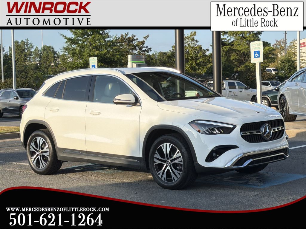 Polar White 2026 Mercedes-Benz GLA SUV / Crossover All-Wheel Drive 8-Speed Dual Clutch