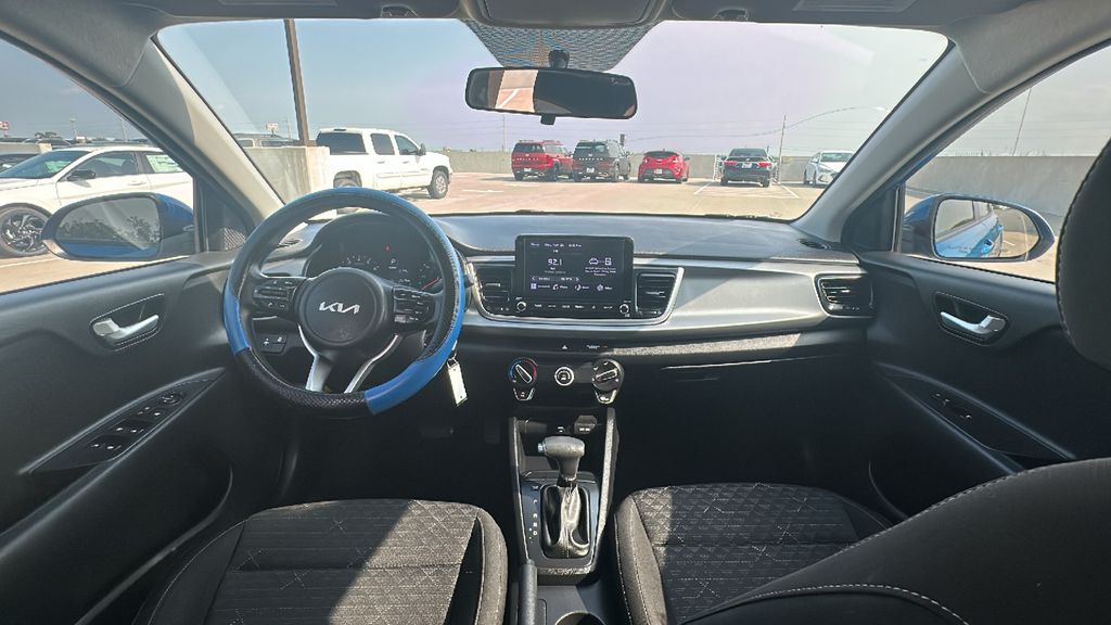 2022 Kia Rio S Blue at Bayway Chrysler Dodge Jeep Ram