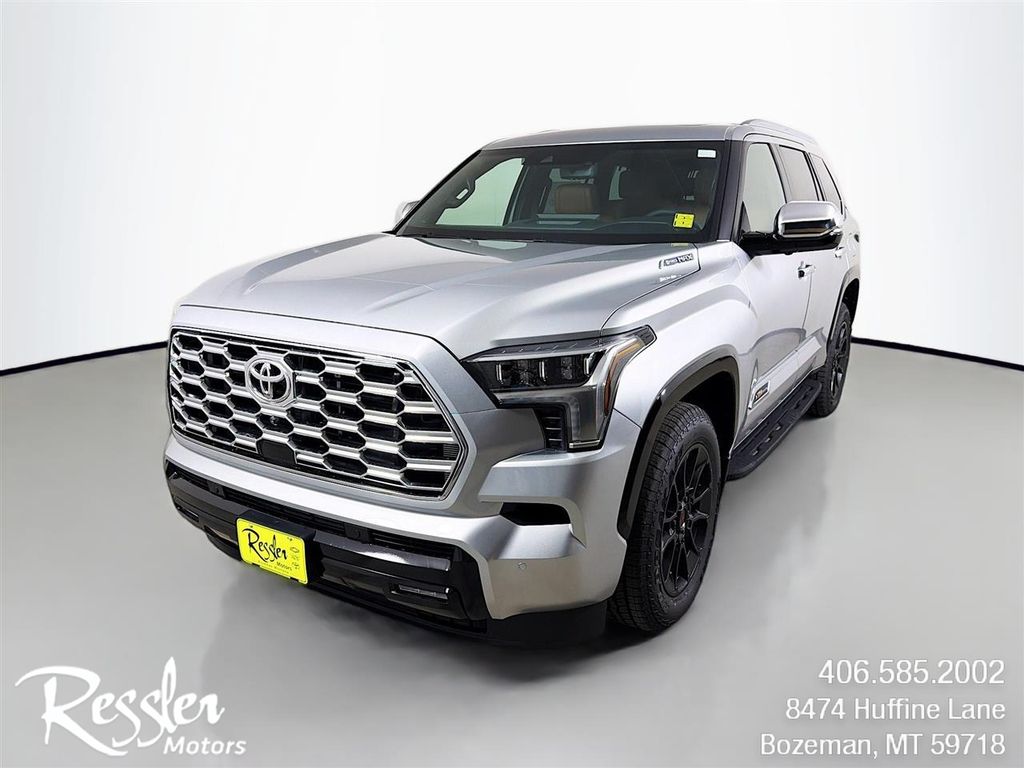 Celestial Silver 2026 Toyota Sequoia SUV / Crossover Four-Wheel Drive Automatic
