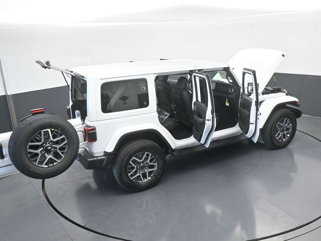 New 2026 Bright White Clearcoat Jeep Sahara image 64