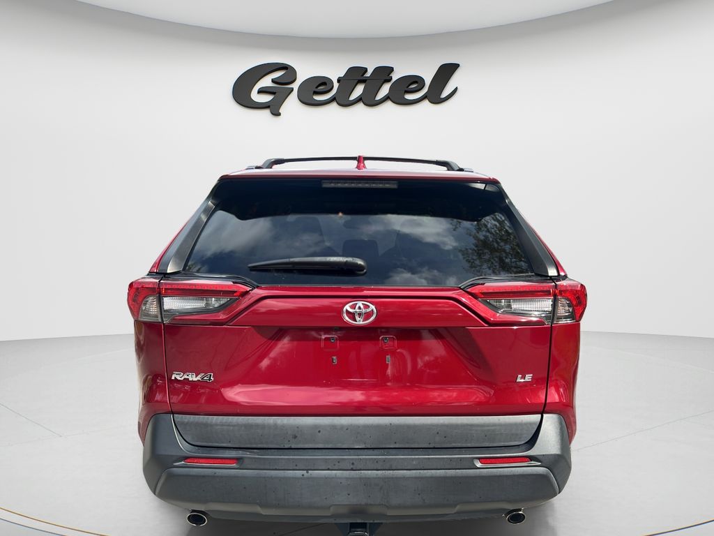 Certified Used 2021 Red Toyota LE image 6