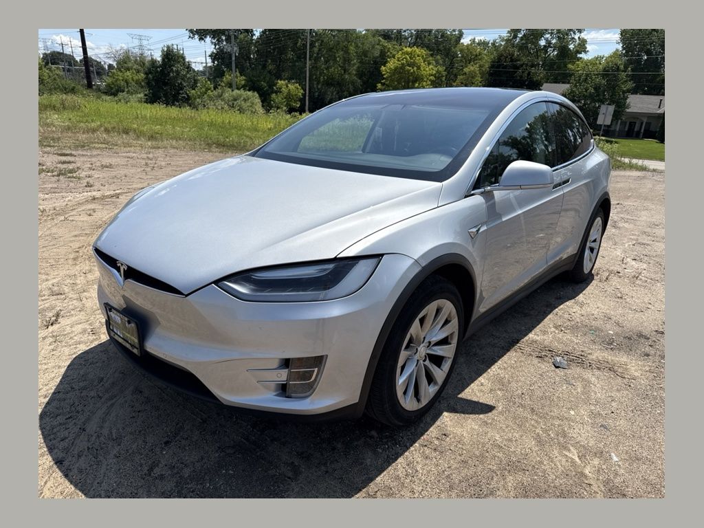 Silver Metallic 2016 Tesla Model X SUV / Crossover All-Wheel Drive 1-Speed Automatic