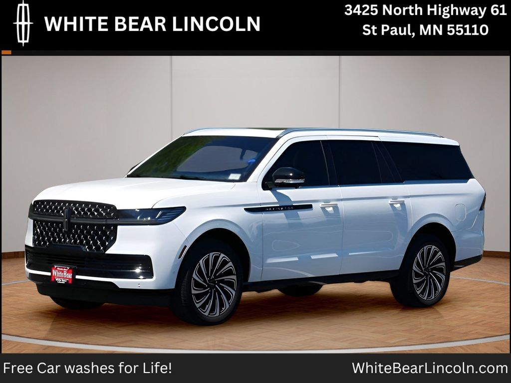 White Metallic 2025 Lincoln Navigator SUV / Crossover Four-Wheel Drive Automatic