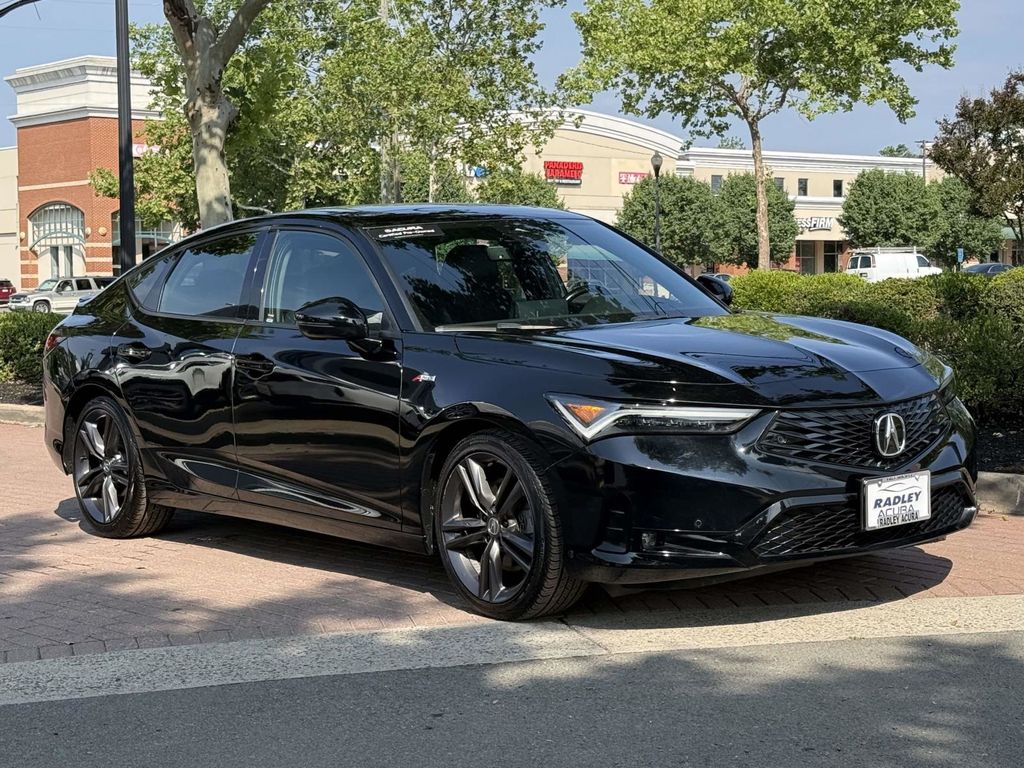 Majestic Black Pearl 2024 Acura Integra Sedan Front-Wheel Drive Continuously Variable Transmission