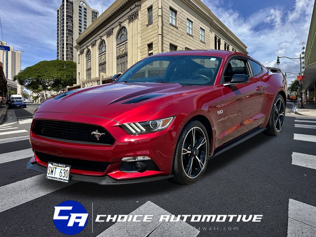 Ruby Red Metallic 2016 Ford Mustang Coupe Rear-Wheel Drive 6-Speed Automatic