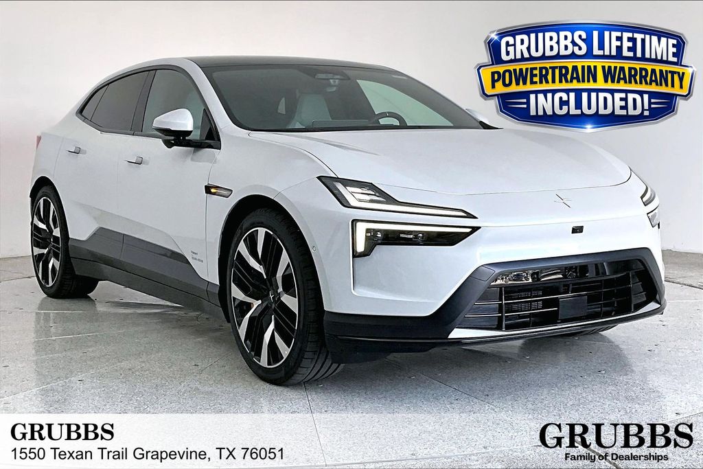 White 2026 Polestar 4 Long Range Dual Motor AWD Coupe All-Wheel Drive 1-Speed Automatic